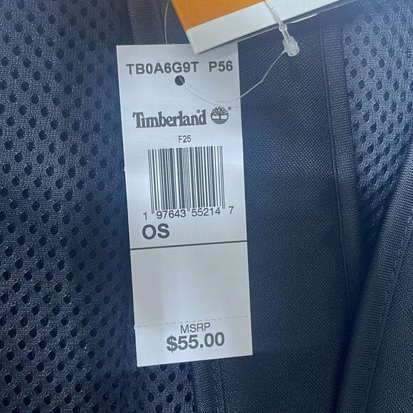 Timberland Unisex  Black   Backpack     A6G9T-P56 - Picture 8 of 10